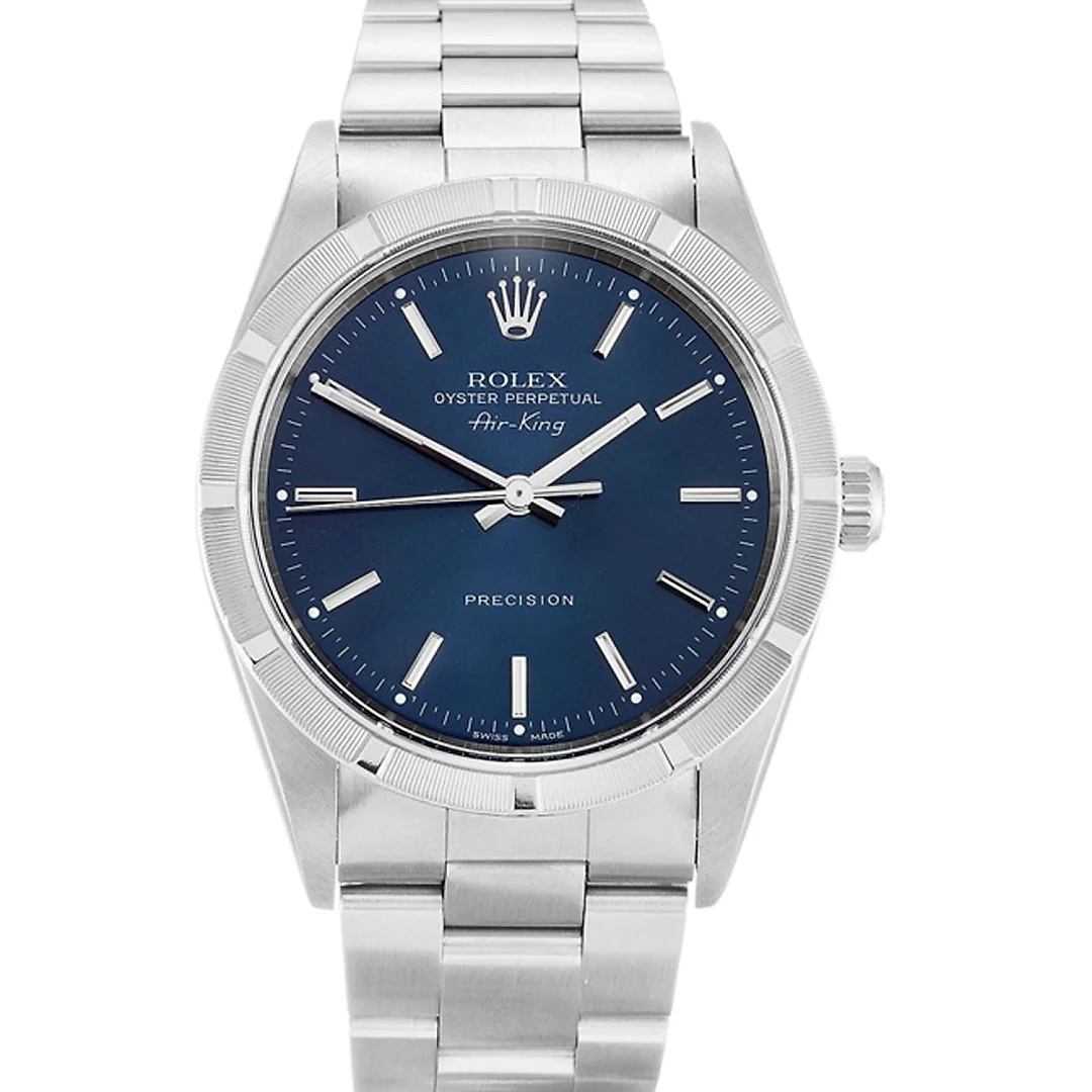 Rolex Air-King 34mm Dial Blue Ref.14010M