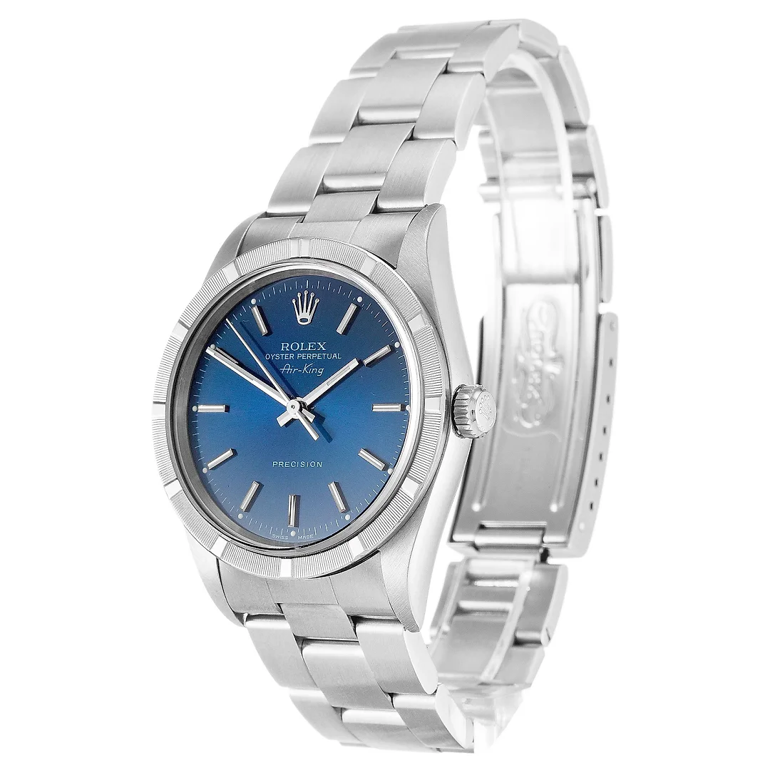 Rolex Air-King 34mm Dial Blue Ref.14010M
