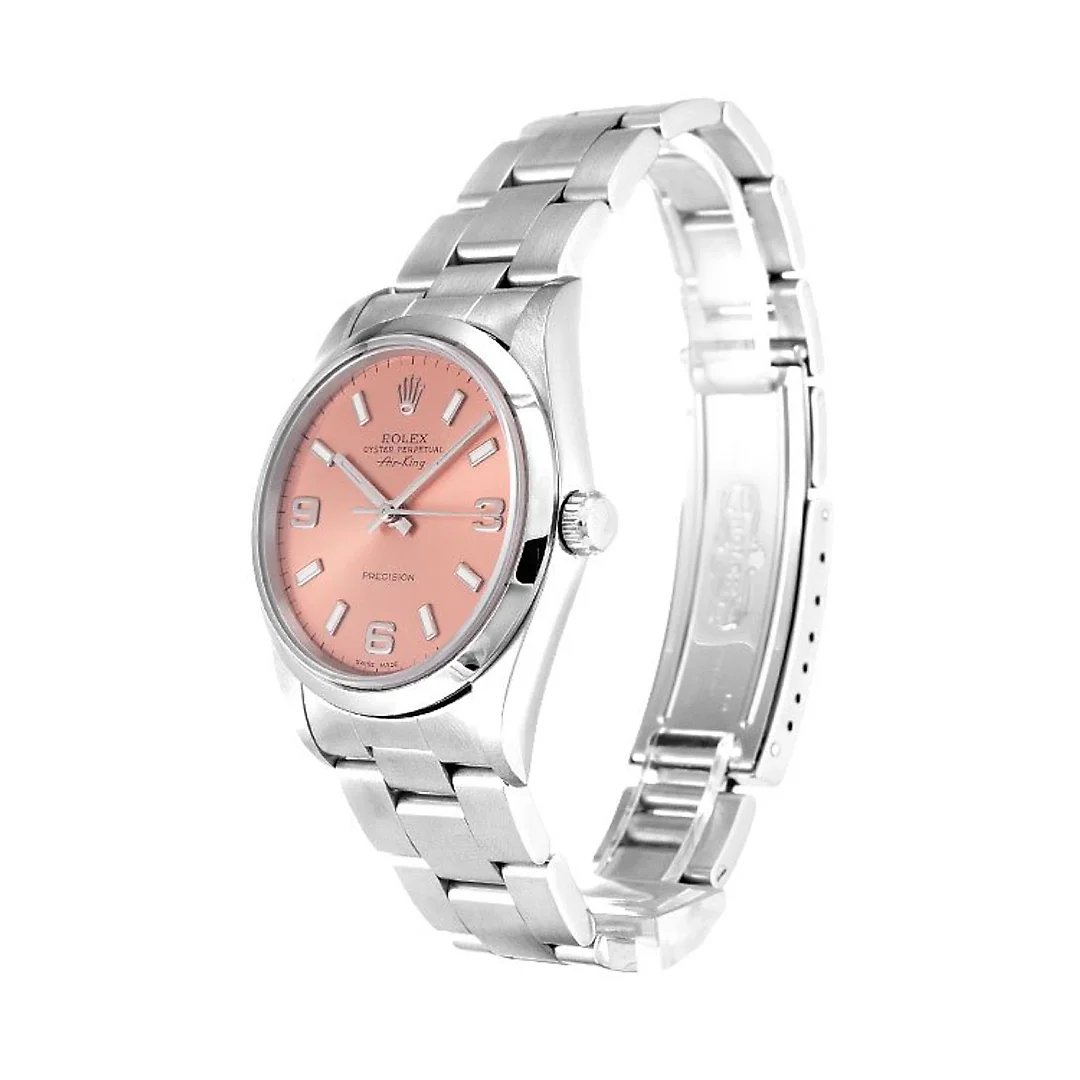 Rolex Air-King 34mm Dial Pink Ref.14000