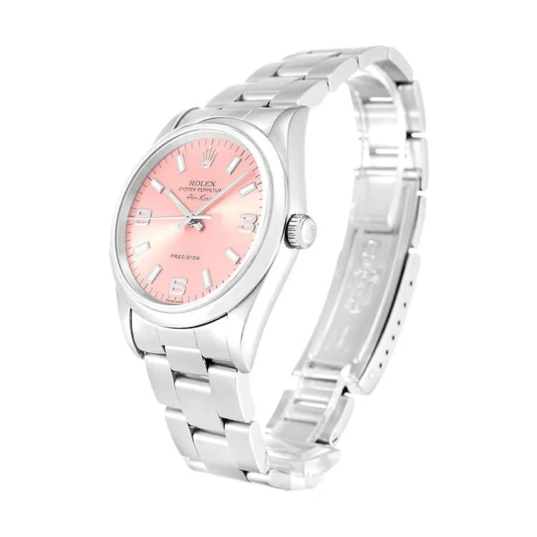 Rolex Air-King 34mm Dial Pink Ref.14000