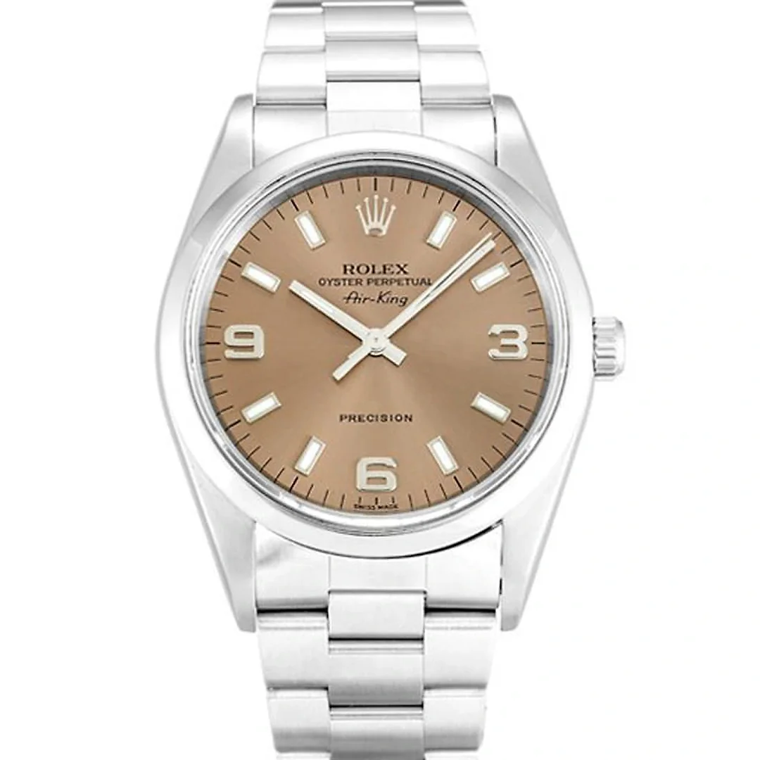 Rolex Air-King 34mm Dial Salmon Ref.14000