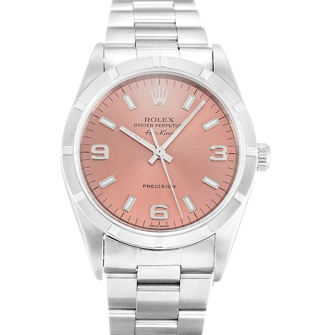 Rolex Air-King 34mm Dial Salmon Ref.14010M