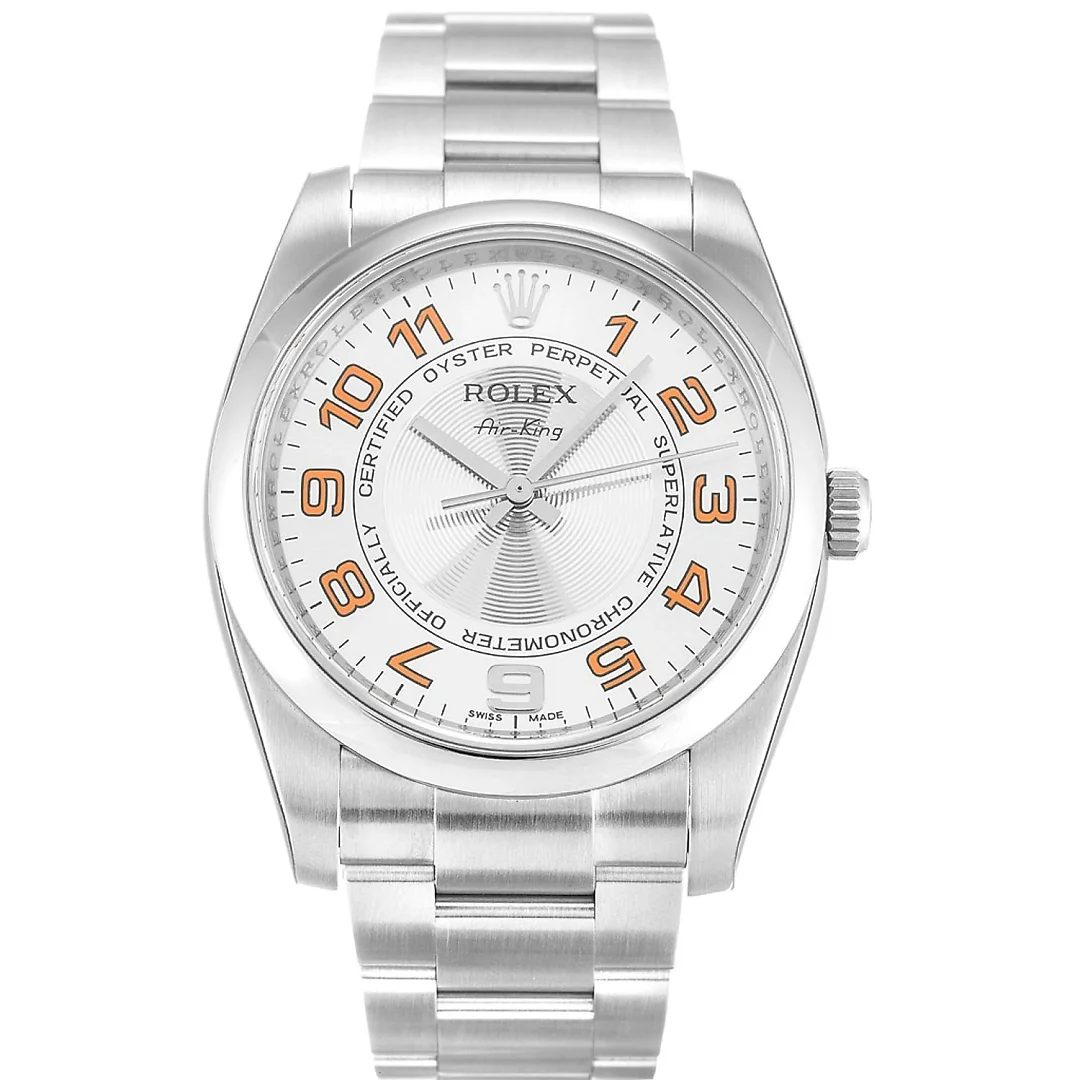 Rolex Air-King 34mm Dial Silver Ref.114200