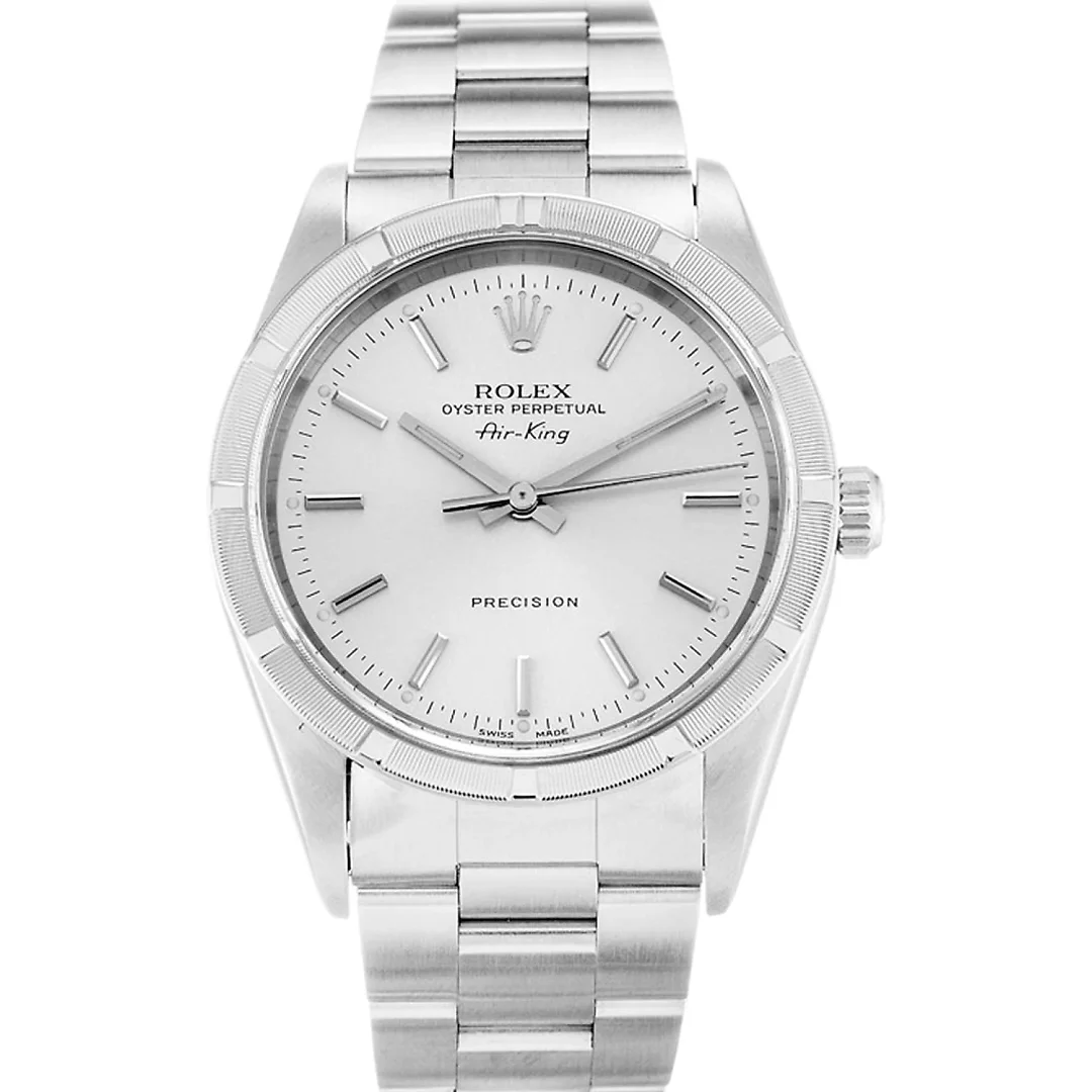 Rolex Air-King 34mm Dial Silver Ref.14010M