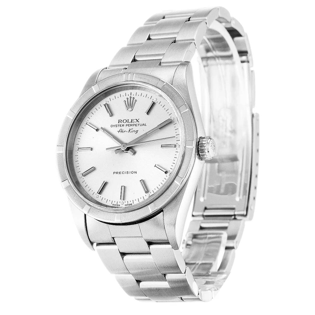 Rolex Air-King 34mm Dial Silver Ref.14010M