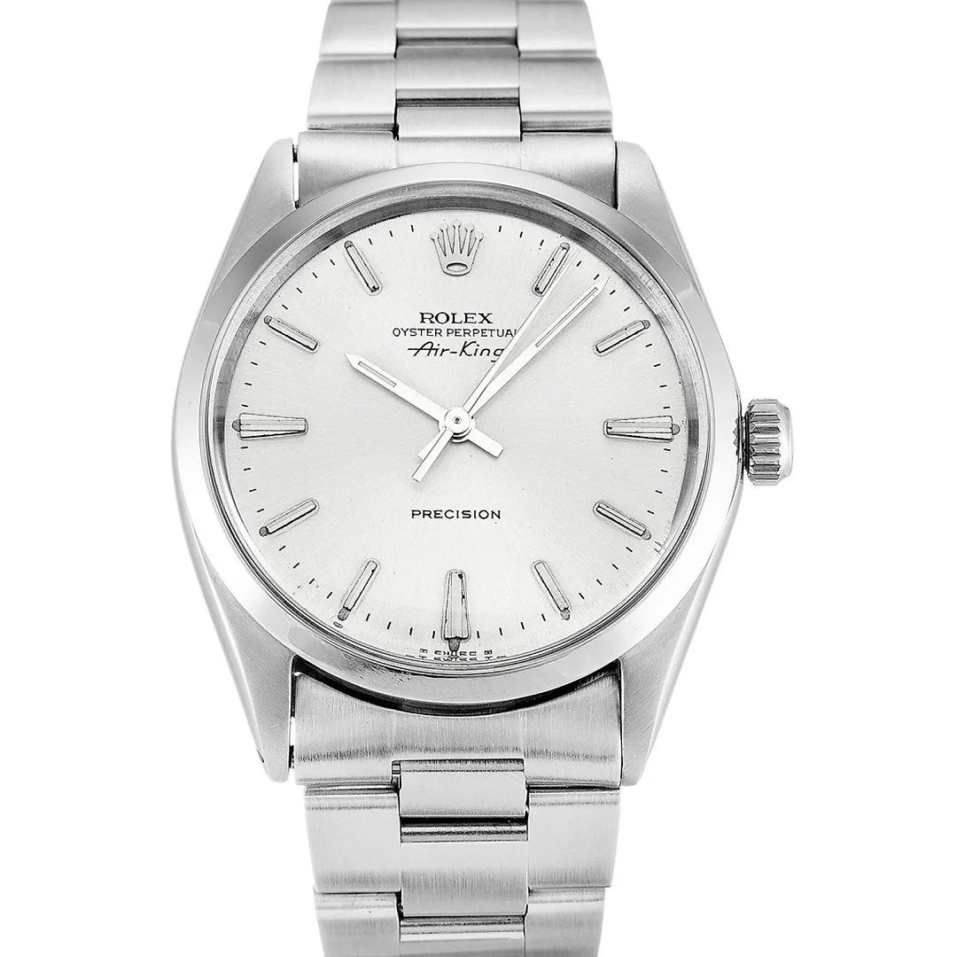 Rolex Air-King 34mm Dial Silver Ref.5500