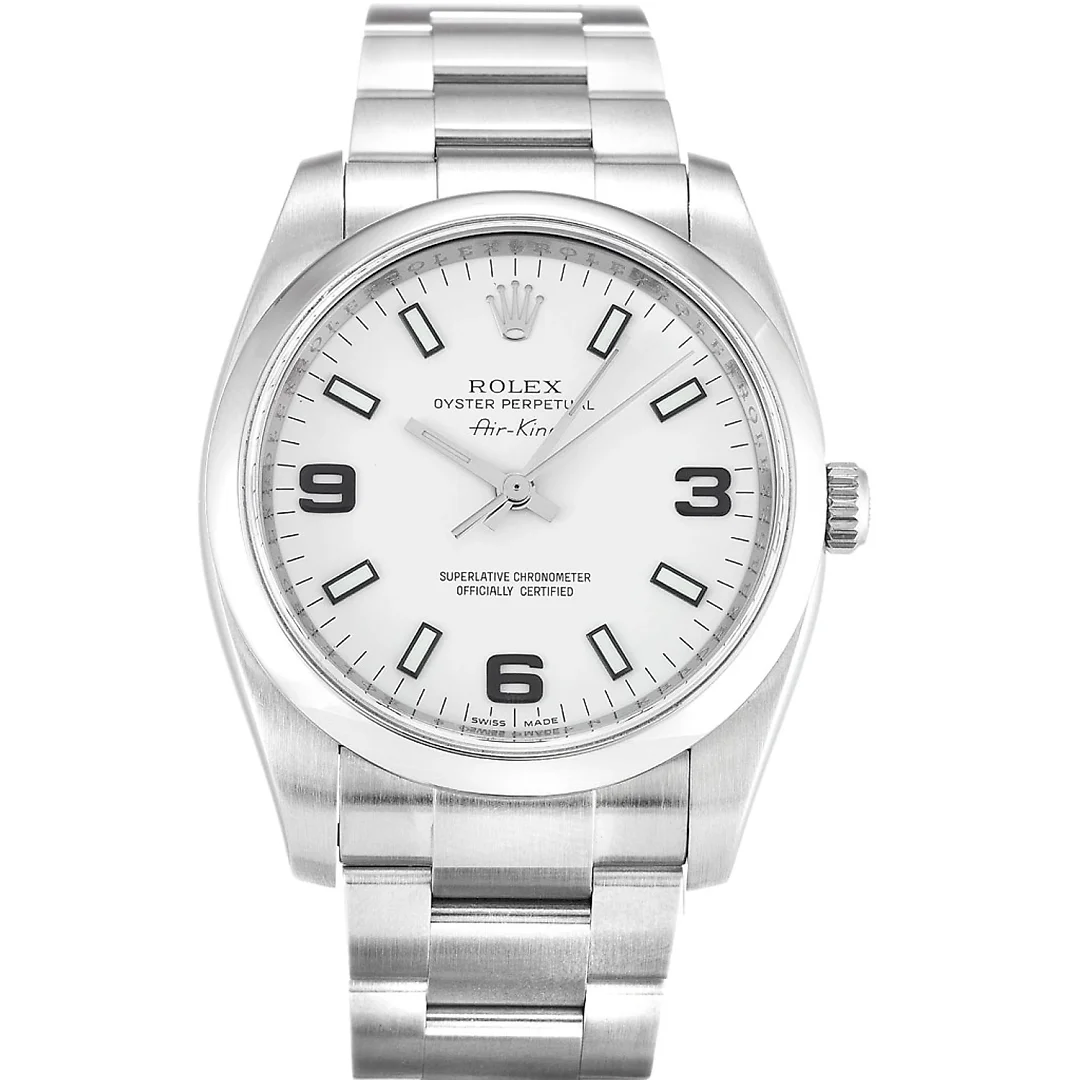 Rolex Air-King 34mm Dial White Ref.114200