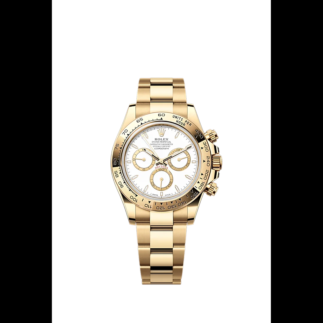 Rolex Cosmograph Daytona 40mm, 18k Yellow Gold, Ref# 126508-0001