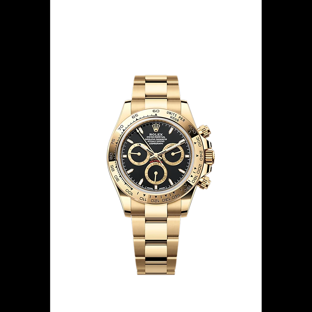 Rolex Cosmograph Daytona 40mm, 18k Yellow Gold, Ref# 126508-0004