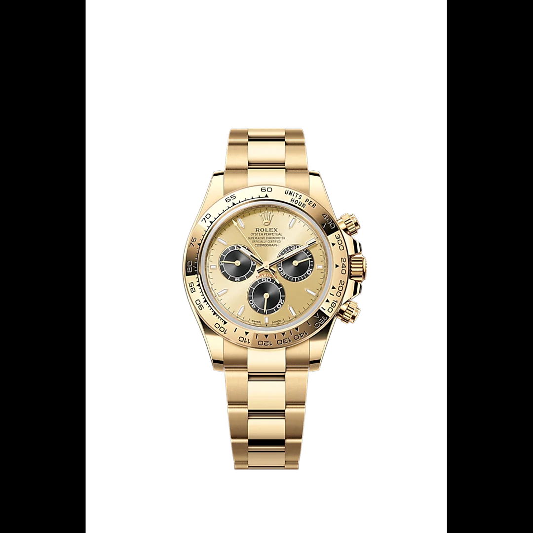 Rolex Cosmograph Daytona 40mm, 18k Yellow Gold, Ref# 126508-0006