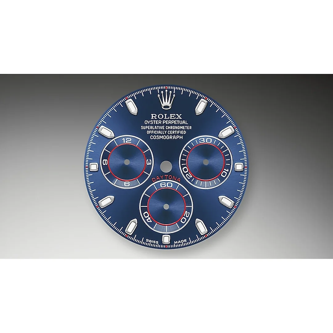 ROLEX COSMOGRAPH DAYTONA WHITE GOLD BLUE DIAL 116509