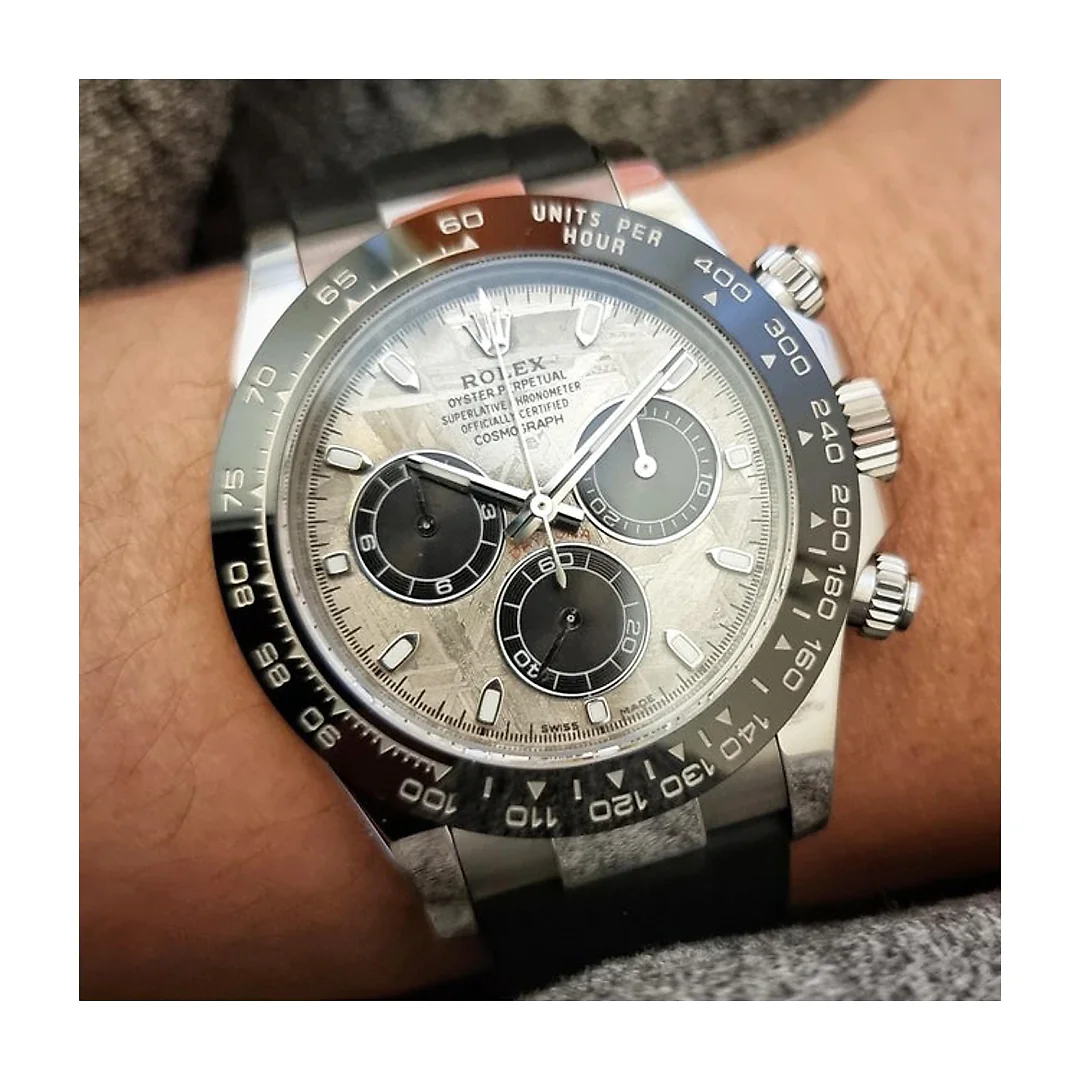 Rolex Cosmograph Daytona White Gold Meteorite 116519LN-0038