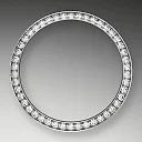 Rolex Datejust 31, Oystersteel, 18kt White Gold and diamonds, Ref# 278384RBR-0023