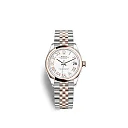 Rolex Datejust 31 Oystersteel and Everose gold Ref# 278241-0002