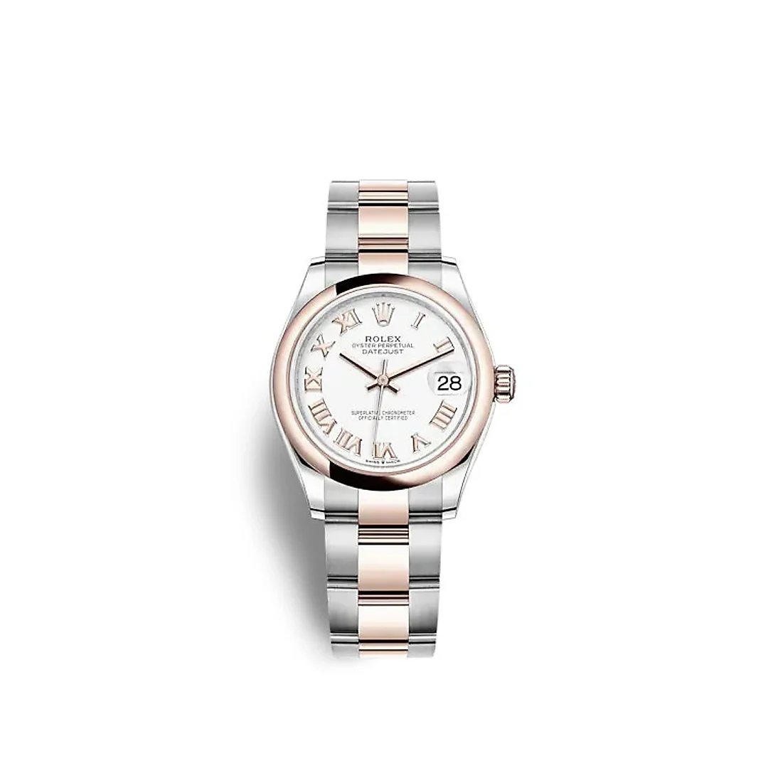 Rolex Datejust 31 Oystersteel and Everose gold Ref# 278241-0001