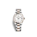 Rolex Datejust 31 Oystersteel and Everose gold Ref# 278241-0001