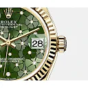 Rolex Datejust 31mm, 18k Yellow Gold and Diamonds, Ref# 278278-0046