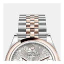 Rolex Datejust 31mm, Oystersteel and 18k Everose Gold and Diamonds, Ref# 278241-0032
