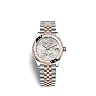 Rolex Datejust 31mm, Oystersteel and 18k Everose Gold with Diamonds, Ref# 278341rbr-0032