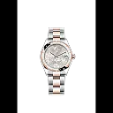 Rolex Datejust 31mm, Oystersteel and 18k Everose Gold with Diamonds, Ref# 278341rbr-0031