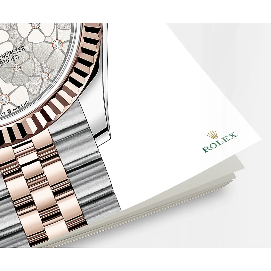 Rolex Datejust 31mm, Oystersteel and 18k Everose Gold and Diamonds, Ref# 278271-0032