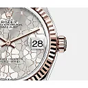 Rolex Datejust 31mm, Oystersteel and 18k Everose Gold and Diamonds, Ref# 278271-0032
