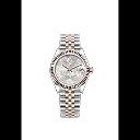 Rolex Datejust 31mm, Oystersteel and 18k Everose Gold and Diamonds, Ref# 278271-0032