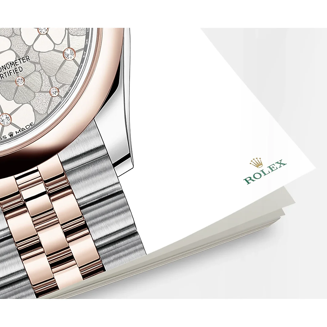 Rolex Datejust 31mm, Oystersteel and 18k Everose Gold and Diamonds, Ref# 278241-0032