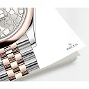 Rolex Datejust 31mm, Oystersteel and 18k Everose Gold and Diamonds, Ref# 278241-0032