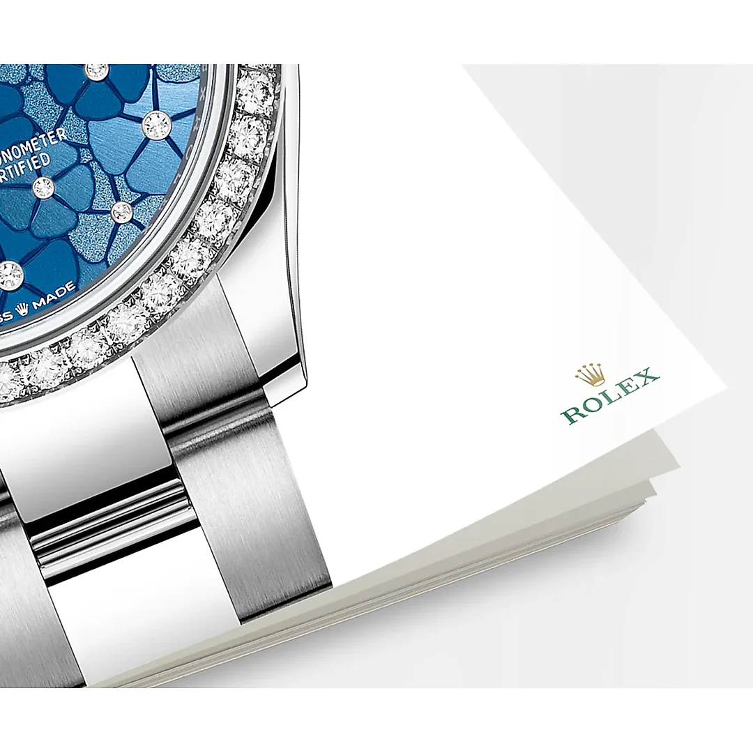 Rolex Datejust 31mm, Oystersteel and 18k White Gold with Diamonds, Ref# 278384rbr-0039