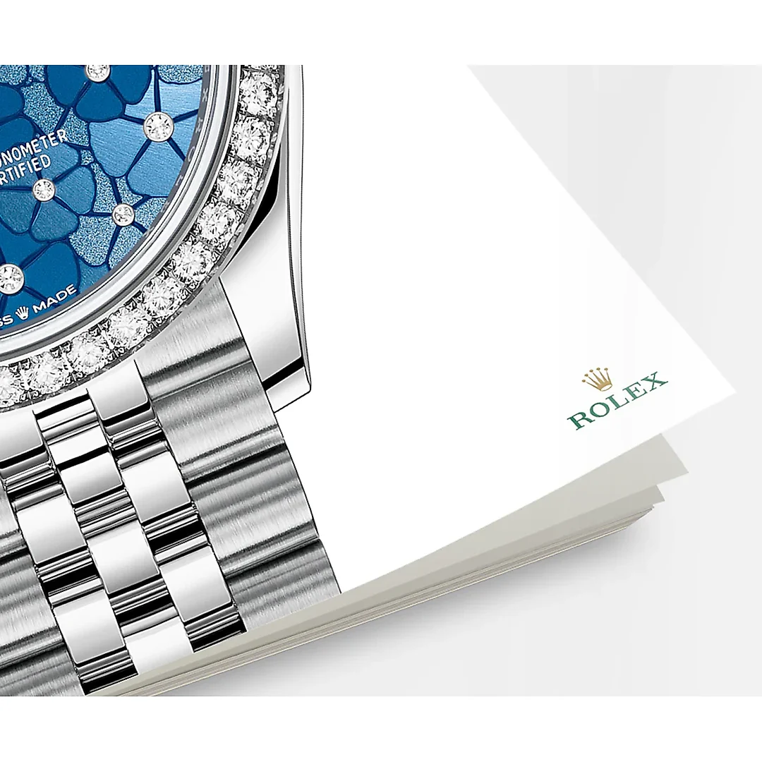 Rolex Datejust 31mm, Oystersteel and 18k White Gold with Diamonds, Ref# 278384rbr-0040