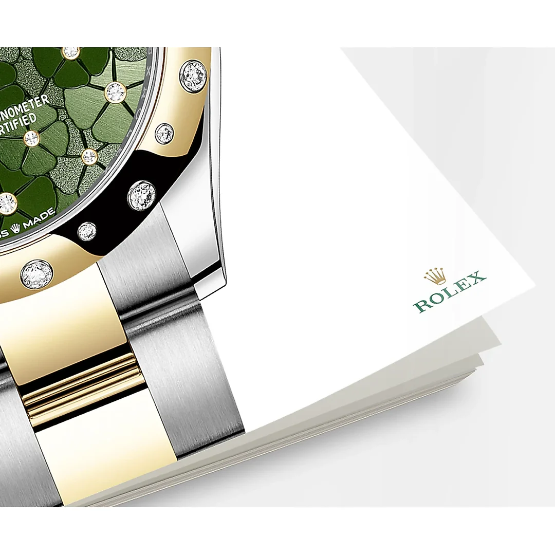 Rolex Datejust 31mm, Oystersteel and 18k Yellow Gold with Diamonds, Ref# 278343rbr-0031