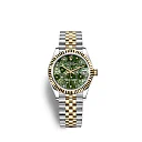 Rolex Datejust 31mm, Oystersteel and 18k Yellow Gold and Diamonds, Ref# 278273-0032