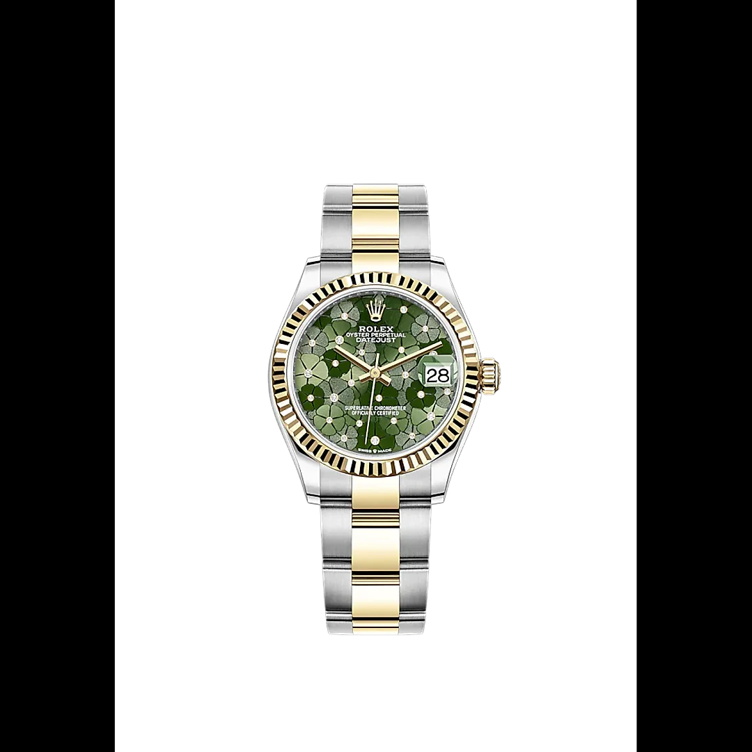 Rolex Datejust 31mm, Oystersteel and 18k Yellow Gold and Diamonds, Ref# 278273-0031