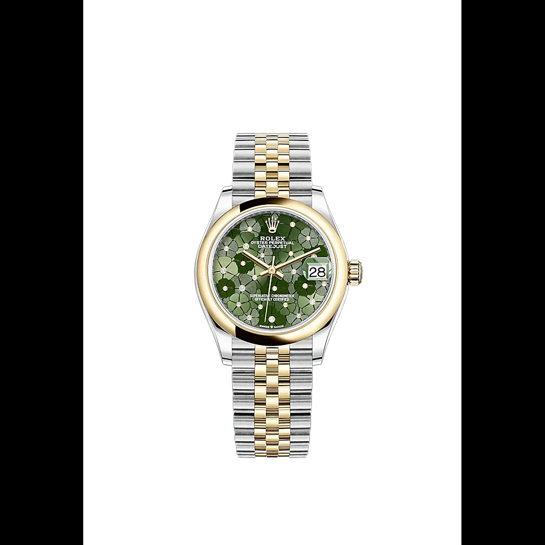 Rolex Datejust 31mm, Oystersteel and 18k Yellow Gold and Diamonds, Ref# 278243-0032