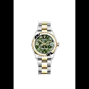Rolex Datejust 31mm, Oystersteel and 18k Yellow Gold with Diamonds, Ref# 278343rbr-0031