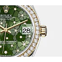 Rolex Datejust 31mm, Oystersteel and 18k Yellow Gold with Diamonds, Ref# 278383rbr-0031