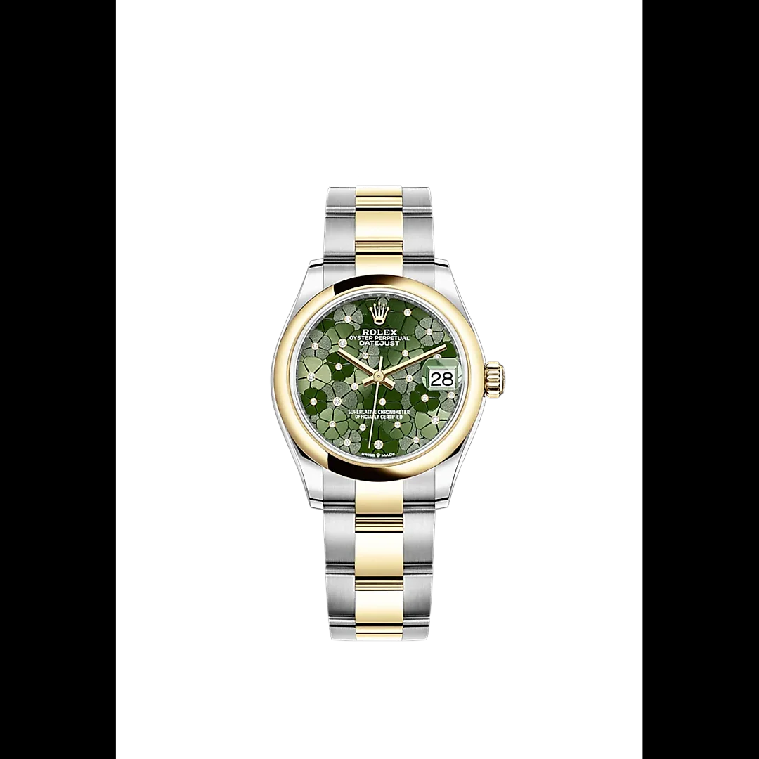 Rolex Datejust 31mm, Oystersteel and 18k Yellow Gold and Diamonds, Ref# 278243-0031