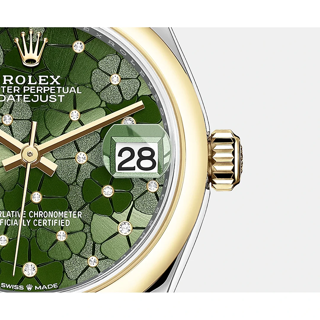 Rolex Datejust 31mm, Oystersteel and 18k Yellow Gold and Diamonds, Ref# 278243-0032