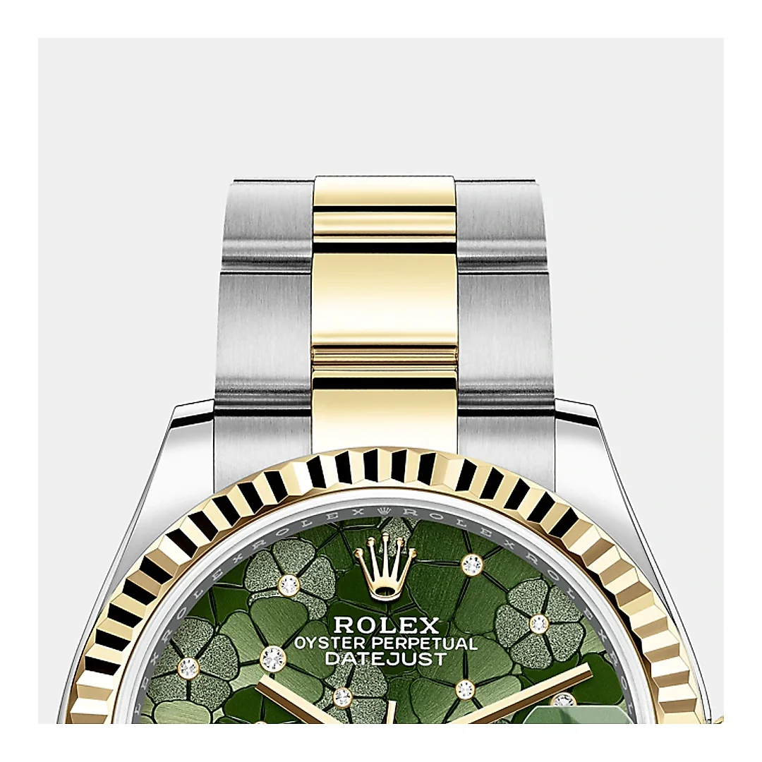 Rolex Datejust 31mm, Oystersteel and 18k Yellow Gold and Diamonds, Ref# 278273-0031