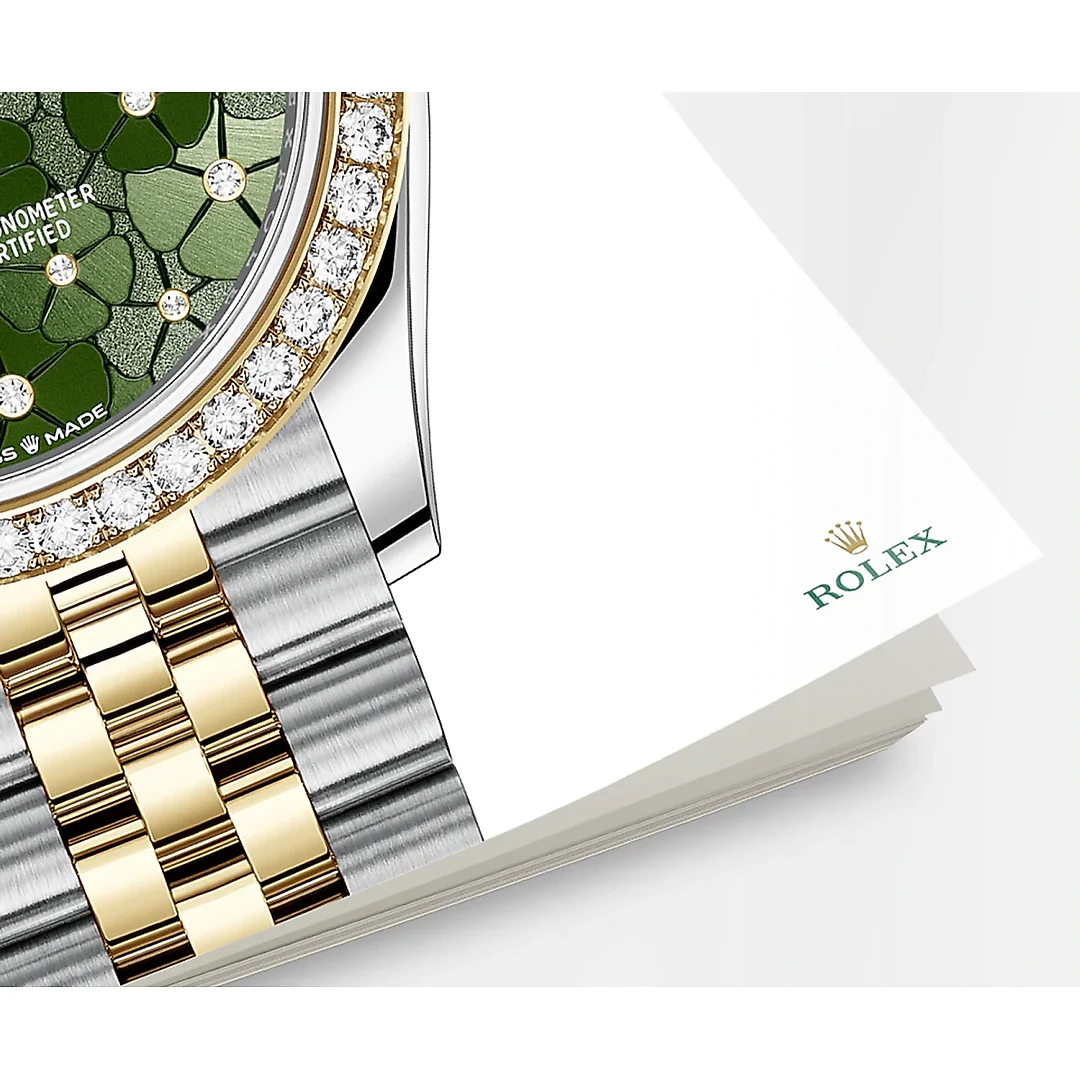 Rolex Datejust 31mm, Oystersteel and 18k Yellow Gold with Diamonds, Ref# 278383rbr-0032