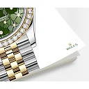 Rolex Datejust 31mm, Oystersteel and 18k Yellow Gold with Diamonds, Ref# 278383rbr-0032