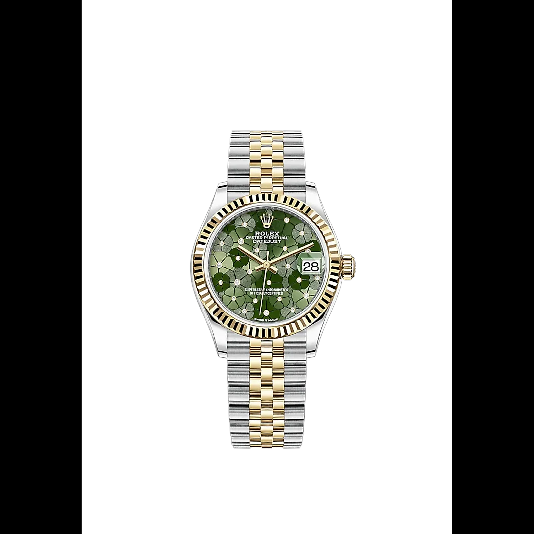 Rolex Datejust 31mm, Oystersteel and 18k Yellow Gold and Diamonds, Ref# 278273-0032