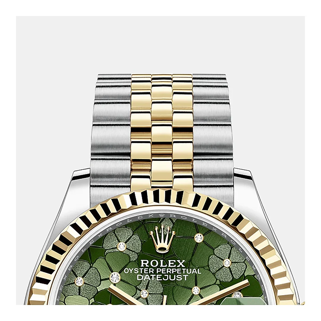 Rolex Datejust 31mm, Oystersteel and 18k Yellow Gold and Diamonds, Ref# 278273-0032