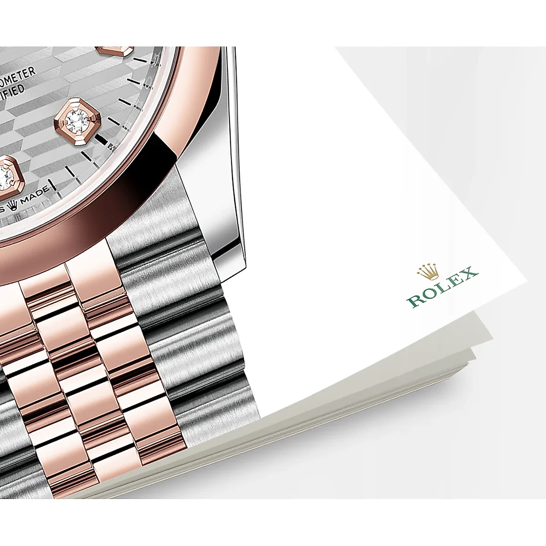 Rolex Datejust 36mm, Oystersteel and 18k Everose Gold, Ref# 126201-0039