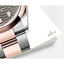 Rolex Datejust 36mm, Oystersteel and 18k Everose Gold, Ref# 126201-0042