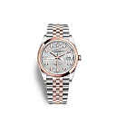 Rolex Datejust 36mm, Oystersteel and 18k Everose Gold, Ref# 126201-0037