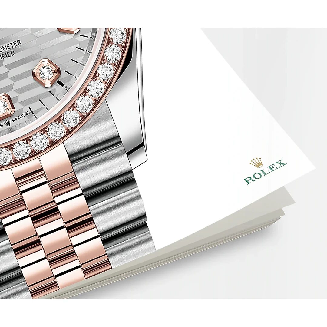 Rolex Datejust 36mm, Oystersteel and 18k Everose Gold, Ref# 126281rbr-0027