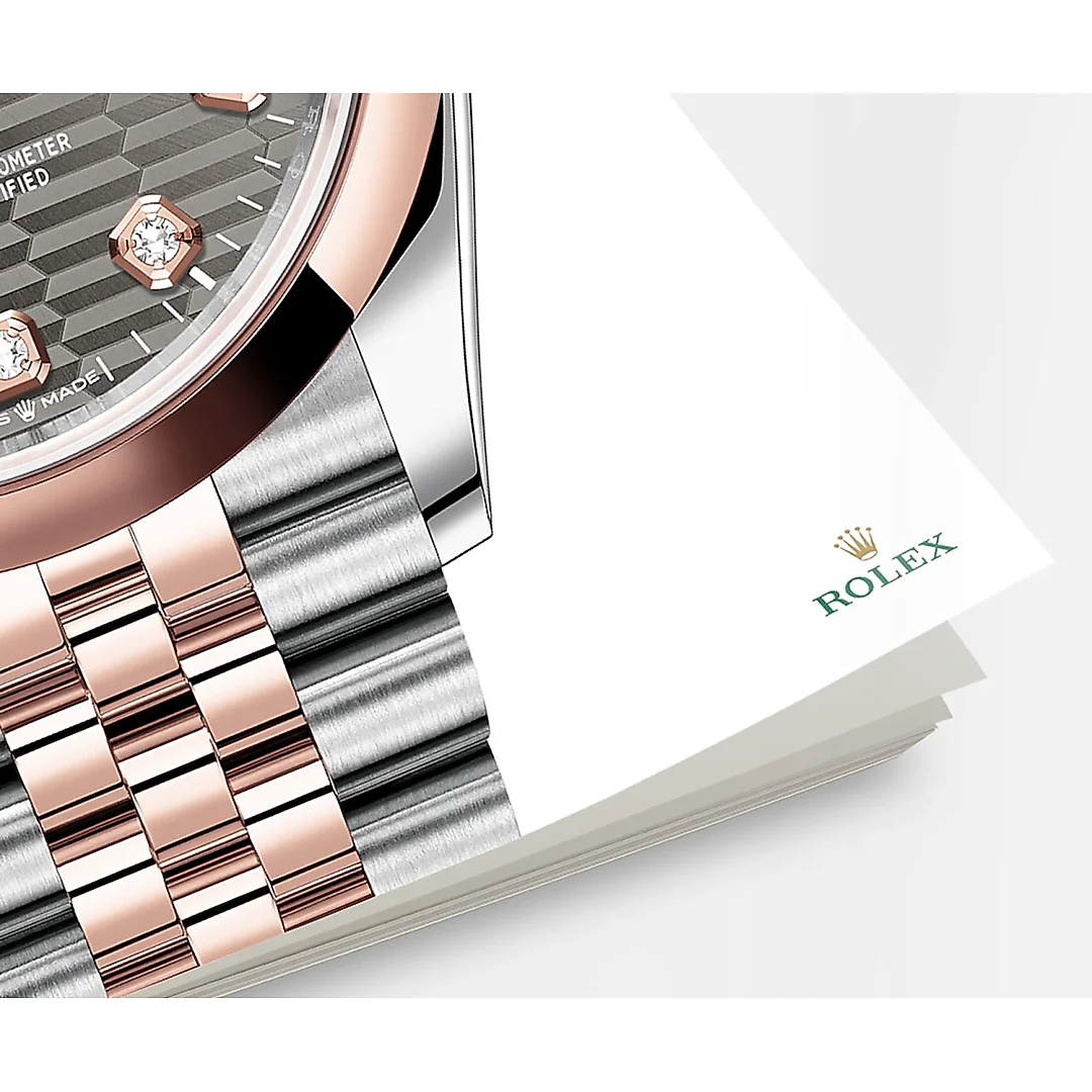 Rolex Datejust 36mm, Oystersteel and 18k Everose Gold, Ref# 126201-0041