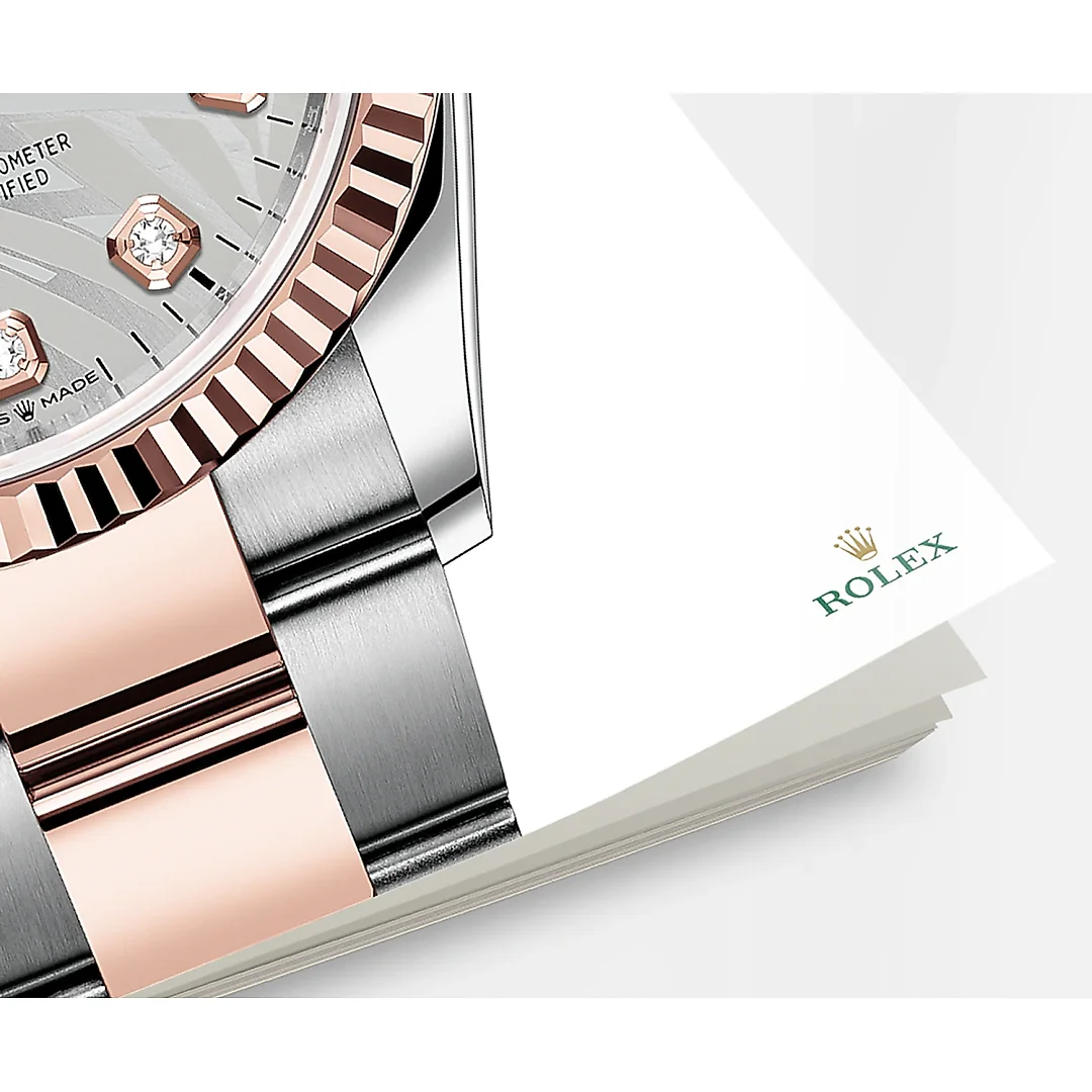 Rolex Datejust 36mm, Oystersteel and 18k Everose Gold, Ref# 126231-0038